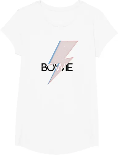 Vista 12 de David Bowie - Camiseta Bowie Bold, Blanco, S