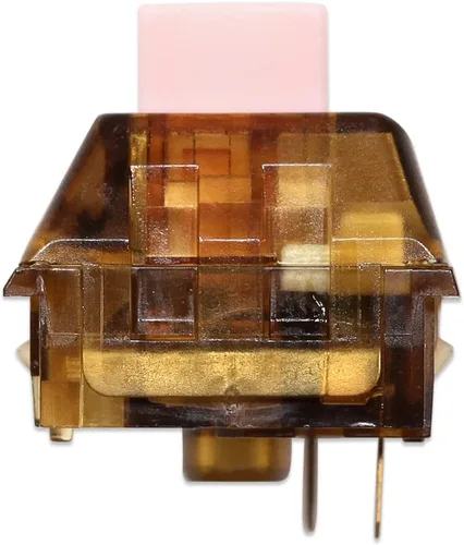 Vista 3 de KPREPUBLIC Kailh Coco Pink Box V2 Switch RGB SMD Lineal 1.76 oz Interruptores para teclado mecánico mx vástago 5pin PC rosa POM (CocoPink S x110)