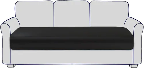 Vista 16 de Fundas de cojín para asiento de sofá, impermeables, fundas de cojín elásticas para sofá, protector de muebles con parte inferior elástica, fundas