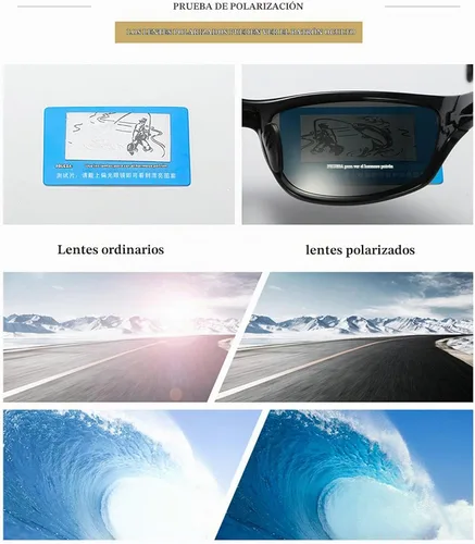 Vista 6 de willochra Full lens Polarized Reading Sunglasses for Men Driving Running Sports Reader Square UV Protection Style Unisex Negro