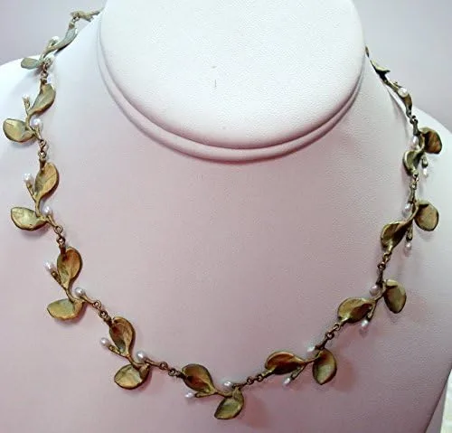 Vista 2 de Irish Thorn collar por Michael Michaud para plata las estaciones