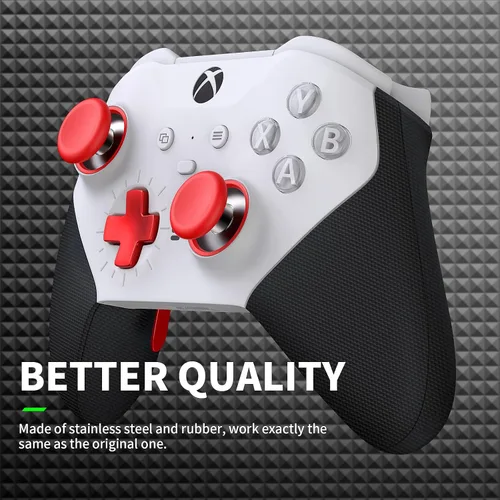 Vista 2 de Elite Series 2 Controller AccessoriesMetal Thumbsticks for Xbox Elite Wireless Controller Series 2Accessories Replacement Include 4 Swap Joysticks
