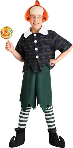 Vista 2 de Disfraz infantil Munchkin, Verde