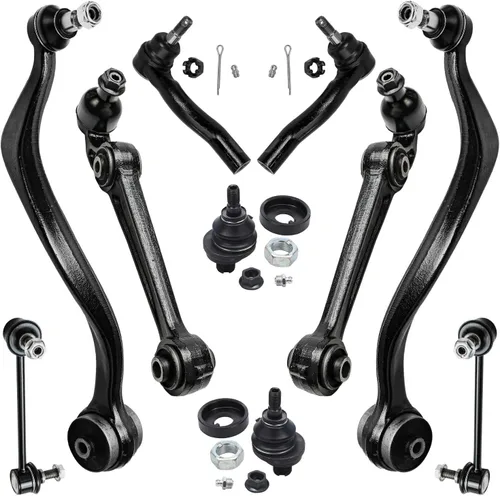 Vista 119 de Detroit Axle - Kit de suspensión frontal de 10 piezas para Dodge Avenger 2008-2014, Chrysler Sebring 2007-2010, 2 brazos de control inferiores, 2