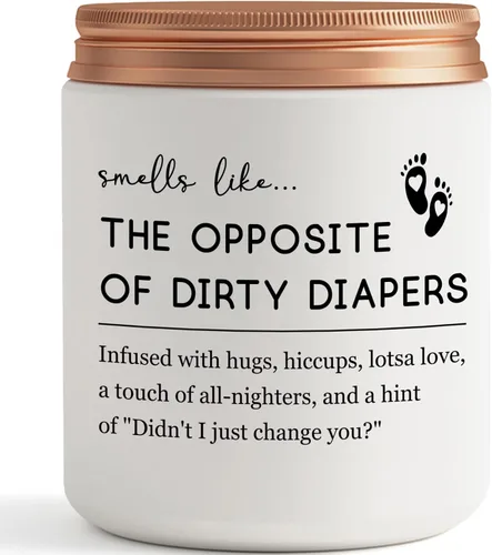 Vista 8 de Regalos para nuevas madres para mujeres después del nacimiento, vela para bebé por primera vez, regalo de Navidad para el día de la madre