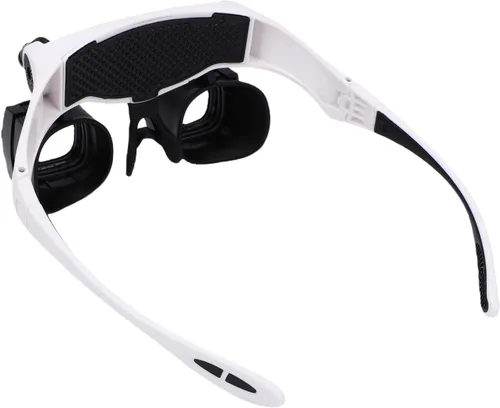 Vista 8 de Lupa de diadema con luz LED, lentes intercambiables manos libres 13X