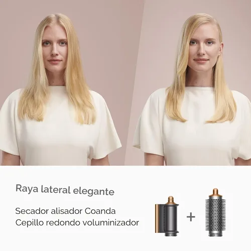 Vista 4 de Dyson Airwrap™ Origin Multi-Styler, Sin Daño por Calor, Barril de 3 cm, Cepillo Redondo, Accesorio Anti-Encrespamiento