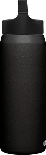 Vista 2 de CamelBak Botella con tapa de transporte, acero inoxidable aislado al vacío, fácil de transportar Negro