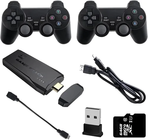 Vista 7 de Consola de juegos retro inalámbrica - Nuevo palo de juego Lite 2023 mejores recuerdos de la infancia, palo de videojuegos Plug and Play integrado