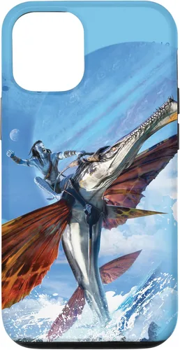 Vista 26 de iPhone 16 Avatar: El camino del agua Jake Sully Riding Skimwing Funda pintada
