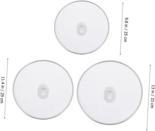 Vista 7 de Grease Splatter Screen Set, Stainless Steel 3 Pieces