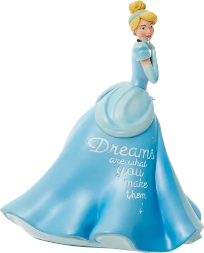 Vista 8 de Enesco Disney Showcase - Figura de Cinderella Dreams Princess Expressions, 6.7 pulgadas, multicolor