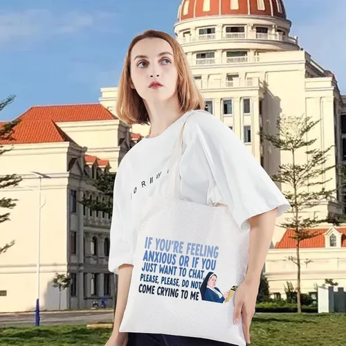 Vista 5 de LEVLO Derry TV Show Cosméticos Maquillaje Bolsa Hermana Michael Fans Regalo Don't Come Crying To Me Bolsa Bolsa de maquillaje con cremallera, No No