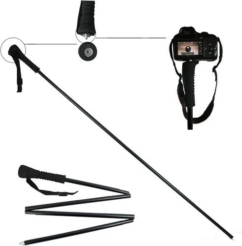 Vista 4 de EUPHENG Aventik - Sistema de bloqueo autoajustable plegable sin necesidad de ajustar el núcleo central con bolsa de neopreno para pesca con mosca