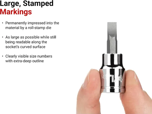 Vista 3 de TEKTON Unidad de 3/8 pulgadas x 1/4 pulgada ranura de broca SHB10202