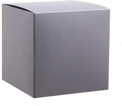 Vista 10 de Caja de regalo cuadrada para todas las ocasiones, pack de 12 unidades, de Ezek , L, Dorado