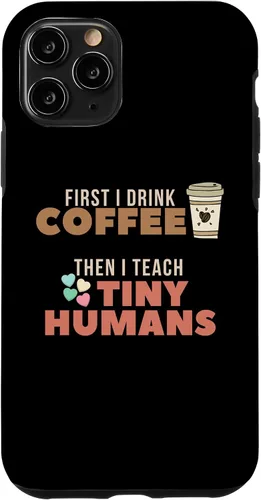 Vista 10 de Funda para iPhone 15 I Teach Tiny Humans Back to School Preescolar Daycare Teacher Case