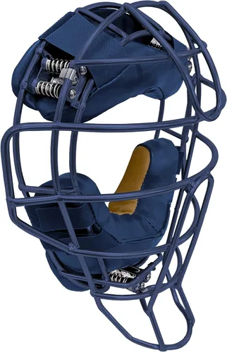 Vista 81 de FORCE3 Máscara tradicional de receptor Defender con sistema patentado de suspensión de choque S3