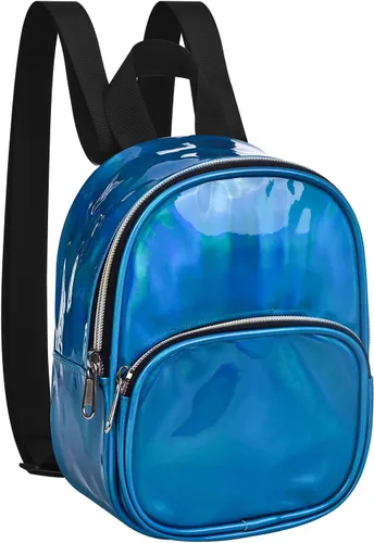 Vista 35 de USPECLARE Minimochila Transparente Aprobada para Estadio para Niños Pequeños y Niñas, Concierto, Festival, Eventos Deportivos, Aguamarina, Mediana