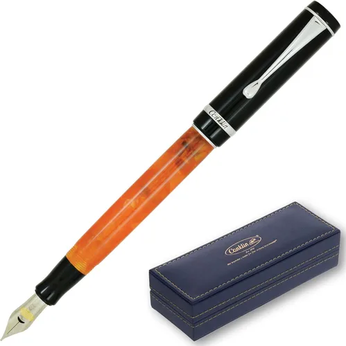 Vista 14 de Pluma estilográfica Conklin Duragraph Amber (CK71340)