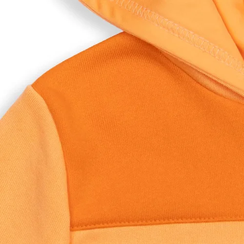 Vista 4 de Bluey Sudadera con capucha de forro polar con media cremallera para niños pequeños a grandes Azul