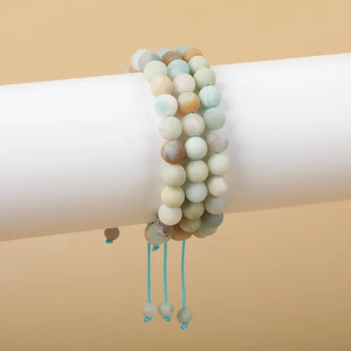Vista 19 de AD Beads Pulseras de piedras preciosas unisex de 0.315 pulgadas (0.315 in), macramé curativo ajustable de 7 a 9 pulgadas Usa esta pulsera