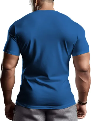 Vista 2 de ReedCA The Iron Never Lies - Camiseta de culturismo para hombre, camiseta de entrenamiento de gimnasio, camisas de entrenamiento de moda, camisa
