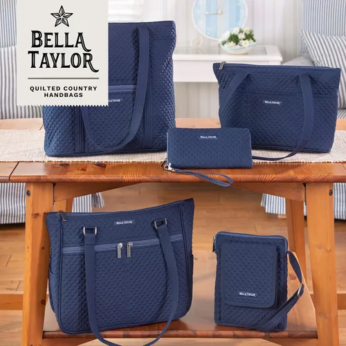 Vista 5 de Bella Taylor Mini bolso cruzado con cartera integrada