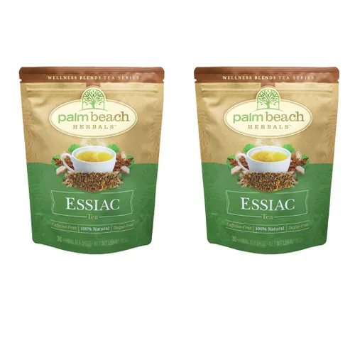 Vista 8 de Palm Beach Medicinal Herbs Essiac Tea - Auténtica mezcla de hierbas Essiac para apoyo inmunológico, desintoxicante y de bienestar, sin cafeína, sin