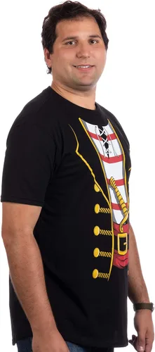 Vista 4 de Camiseta alta de talla especial con estampado gráfico divertido y texto unisex para hombre