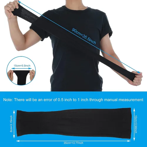 Vista 2 de Aster 106 pares de mangas de brazo para hombre mangas de protección UV mangas de compresión para mujer