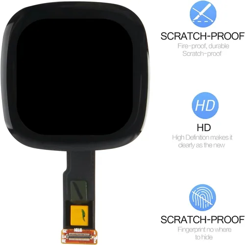 Vista 2 de Kits de reemplazo de pantalla para Fitbit Versa 3 FB511/Fitbit Sense FB512 reloj pantalla LCD digitalizador táctil montaje completo con herramientas