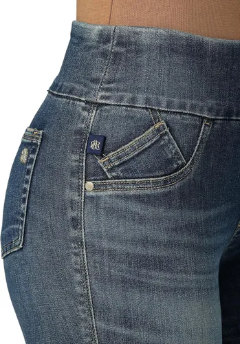Vista 4 de Rock & Republic Jeans de mezclilla Rx Fever con corte de bota para mujer