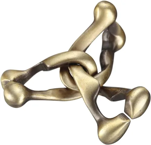 Vista 12 de Rompecabezas de metal fundido para el cerebro Equa Hanayama (nivel 6)