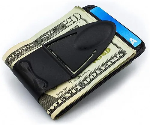 Vista 2 de Money Clamp Geneva Negro Mate Negro Con Cartera 2510012133 Negro