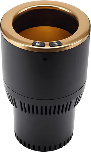 Vista 2 de Calentador de vasos de automóvil 2 en 1 de alta calidad, enfriador inteligente para tazas de automóvil, regalo de temporada festiva, soporte