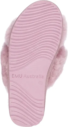 Vista 6 de EMU Australia Pantuflas Mayberry 11 para mujer, Rosa (Blush)