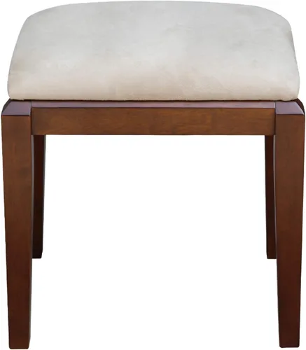 Vista 9 de International Concepts - Mesa de tocador con banco de tocador Esspresso