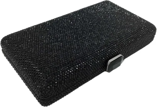 Vista 5 de Boutique De FGG Elegantes bolsas de noche de cristal para mujer, caja de fiesta formal, bolso de mano para boda, diamantes de imitación, bolso