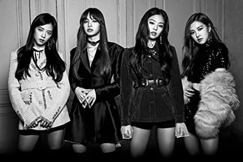 Vista 5 de BLACKPINK [SQUARE UP] 1st MINI Album Black/Pink Random Ver CD+ea Booklet+2p PostCard+4p PhotoCard+Tracking Number K-POP SEALE