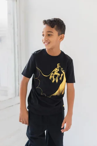 Vista 5 de DC Comics Paquete de 3 camisetas gráficas de Batman Joker de la Liga de la Justicia