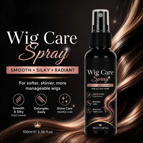 Vista 3 de Lightweight Wig Spray Multi-Purpose Wig Care Spray for Synthetic&Human Hair
