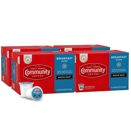 Vista 14 de Community Coffee - Cápsulas de café sabor Breakfast Blend (mezcla para desayuno), tostado medio, compatible con cafeteras Keurig 2.0 K-Cup
