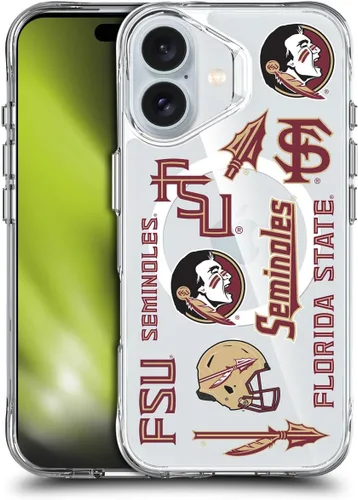 Vista 275 de Oficial Universidad Estatal de Florida FSU Soft Gel Case para iPhone de Apple 7 Plus/iPhone 8 Plus, Banner