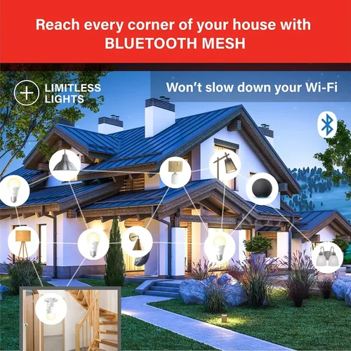 Vista 9 de Sengled Bombillas Alexa equivalentes a 100 W, bombillas inteligentes de malla Bluetooth de 1500 LM, bombillas inteligentes que funcionan solo