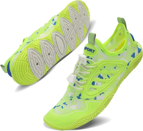 Vista 2 de JointlyCreating - Zapatos de agua para hombres y mujeres, atléticos, para el aire libre, de secado rápido, zapatos para playa, piscina, yoga