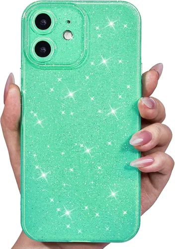 Vista 92 de Svanove Funda para iPhone 11 con Purpurina, Brillante Femenina Linda con Brillo Resplandeciente Reluciente Luminosa Funda de Teléfono para Mujeres