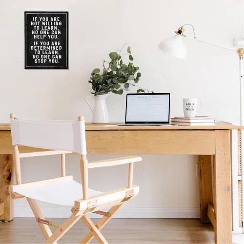 Vista 3 de BIWSHA Decoración de oficina, decoración de pared motivacional para oficina, citas inspiradoras, arte de pared para hombres y mujeres, pinturas
