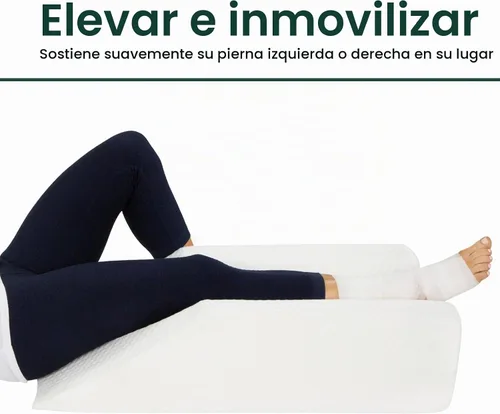 Vista 4 de Xtra-Comfort Almohada de elevación de piernas: cuña de pierna para rodilla