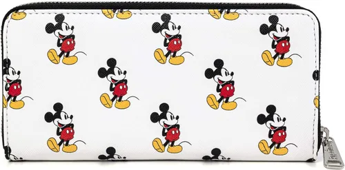 Vista 3 de Loungefly Disney Classic Mickey Mouse - Cartera con cremallera Multi Classic